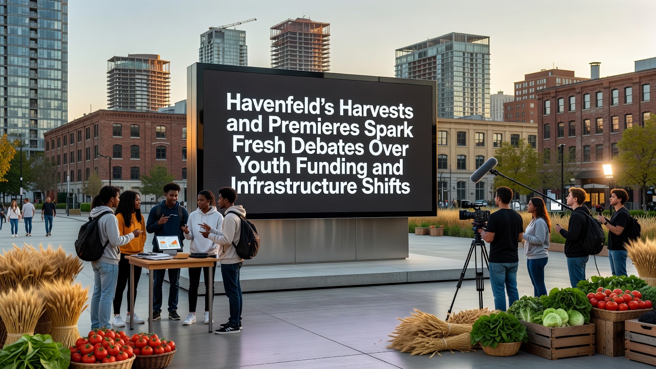 Havenfeld Harvest Festivals and Film Premieres Draw Attention to Youth Program Allocations and Roadway Upgrades