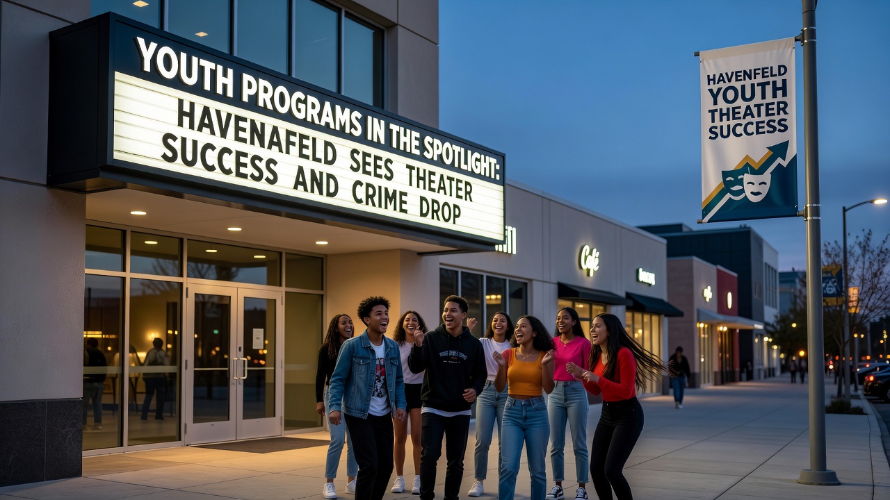 Youth Programs in the Spotlight as Havenfeld Sees Theater Success and Crime Drop